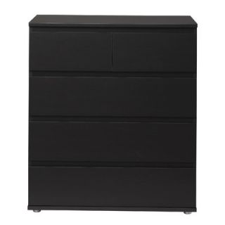 Tvilum Aurora 5 Drawer Chest 7109520 / 7109549 Finish Coffee