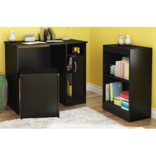 South Shore Axess Office in a Box Office Suite TH3146 Finish Pure Black