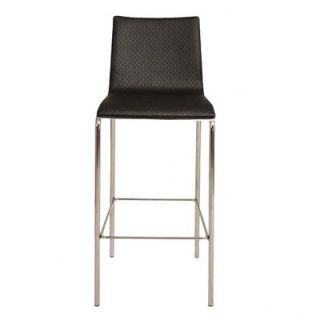 Eurostyle Carisa 30 Bar Stool 17175BLK / 17175WHT Color Black / White