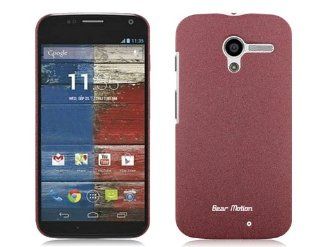 Bear Motion (TM) Premium Slim Back Cover Case for Google Motorola Moto X   Sand (Brown) Cell Phones & Accessories