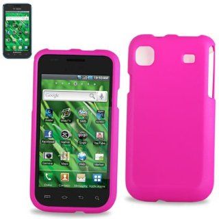 Reiko RPC10 SAMT959HPK Slim and Durable Rubberized Protective Case for Samsung Vibrant/Galaxy S T959   Retail Packaging   Hot Pink Cell Phones & Accessories