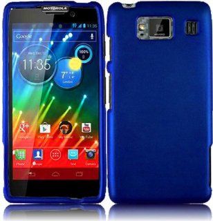 For Motorola Droid Razr Maxx HD XT926M Hard Cover Case Blue Accessory Cell Phones & Accessories
