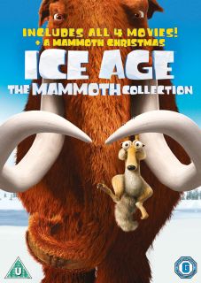 Ice Age 1 4 plus Mammoth Christmas The Mammoth Collection      DVD