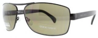 Giorgio Armani 929/S Men's Polarized Full Rim Lifestyle Sunglasses   Brown Chocolate/Brown / Size 64/14 130 Clothing