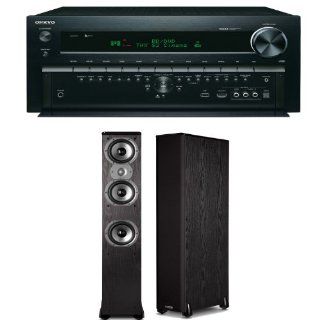 Onkyo TX NR929 9.2 Channel Network A/V Receiver Plus A Pair of Polk Audio TSi400 Floorstanding Speakers Electronics