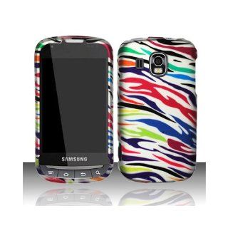 Colorful Zebra Hard Cover Case for Samsung Transform Ultra SPH M930 Cell Phones & Accessories