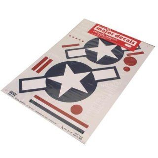100P Pressure Decal US Stars & Bars 1/4 Scale Toys & Games