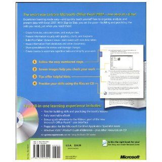 Microsoft Office Excel 2007 Step by Step Curtis Frye 9780735623040 Books
