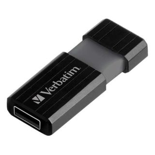 Verbatim Pinstripe 8GB USB Flash Drive   Black      Computing