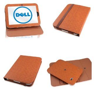 Dell Streak Pro 10  COPPER  360 Rotating Case & Cover w/ Built in Multi Angle Stand + BONUS Stylus by SecondShells  10.1" Android Tablet Computers & Accessories