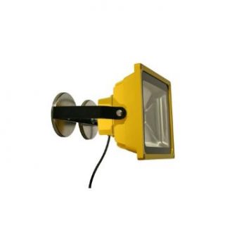Lind Equipment LE970LED MAG Super Bright LED Portable Floodlight, 50 Watts, Weatherproof, Industrial, Bulbs Rated for 50, 000 hours, Low Energy Usage, as bright as a 500 Watt quartz halogen, Magnet Mount Flood Lighting