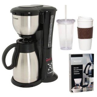 Zojirushi EC BD15BA Fresh Brew Thermal Carafe Coffee Maker + Coffee Mug & Iced Beverage Cup + Accessory Kit Kitchen & Dining