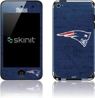 NFL   New England Patriots   New England Patriots Distressed   iPod Touch (4th Gen)   Skinit Skin  Sports Fan Cell Phone Accessories  Sports & Outdoors