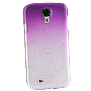 Purple 3D Rain Drop Design Hard Case / Cover for Samsung Galaxy S4 SIV i9500 Cell Phones & Accessories