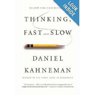 Thinking, Fast and Slow Daniel Kahneman 9780374533557 Books