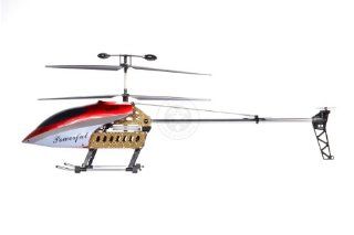 GIANT 42" QS8005 RC Remote Control Helicopter Gyro Coaxial LED Light HELI 3.5 Ch Sports & Outdoors