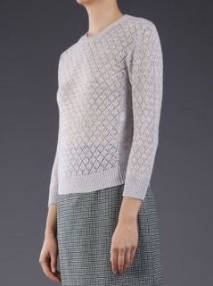 Marc Jacobs Cross Knit Sweater