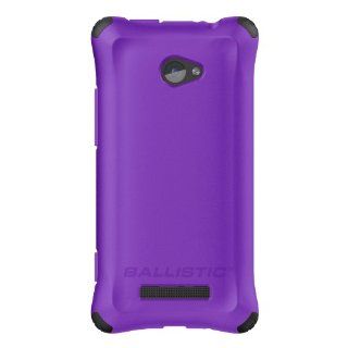 Ballistic LS1039 M985 LS TPU Case for HTC 8X   1 Pack   Retail Packaging   Purple Cell Phones & Accessories