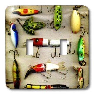 lsp_987_2 Fishing   Old Lures Fishing   Light Switch Covers   double toggle switch   Multi Switch Plates  