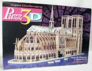 Puzz 3D Notre Dame de Paris Puzzle, 952 pcs Toys & Games