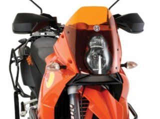Moose Racing Adventure Windscreen   Shorty ( 5in.)   Orange MKTM990+2OR Automotive
