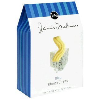 J & M Cheese Straws, Bleu, 6 Ounce Boxes (Pack of 12)  Snack Food  Grocery & Gourmet Food