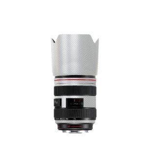 LensSkins White Carbon Fiber for Canon EF 24 70mm f/2.8L USM (C2470XXXWF)  Paint For Canon Camera  Camera & Photo