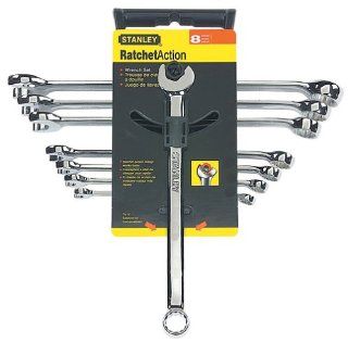 Stanley 89 997 8 Piece Metric Ratchet Action Wrench Set   Socket Wrenches  