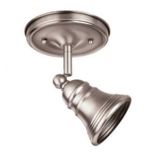 Sea Gull Lighting 94898 965 Single Light Monopoint Accent / Spot Light from the Transitional Collection, Antique Brushed Nickel   Directional Spotlight Ceiling Fixtures  