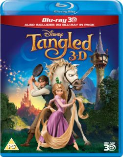 Tangled 3D (Includes 2D Version)      Blu ray