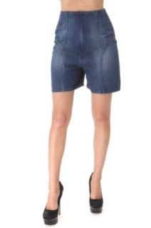 D&G Women's Jeans Blue Shorts Skirt Sp0930 Sz 40 204 Clothing