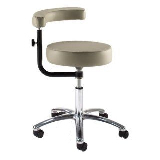 970 Series Exam Stool w/ Procedure Arm and D Ring Hand Adjustment   Polished Chrome Base Health & Personal Care