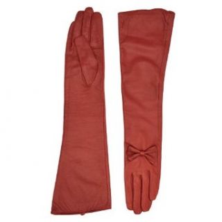 Women's Evening Opera Gloves & Bow Knot, Red (M) Cold Weather Gloves