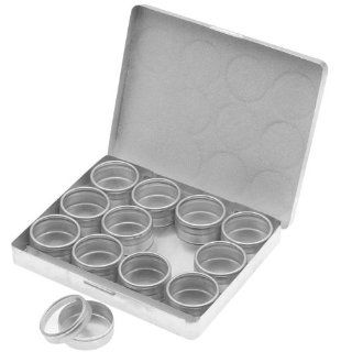 Aluminum Bead Storage Box With 12 Snap Lid Aluminum Containers