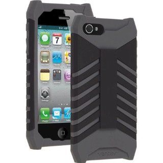 Ventev exray Case for Apple iPhone 5 in Gray Silicone/Black PC Cell Phones & Accessories