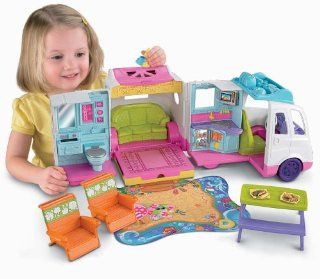 Fisher Price Loving Family Beach Vacation Mobile Home Toys & Games