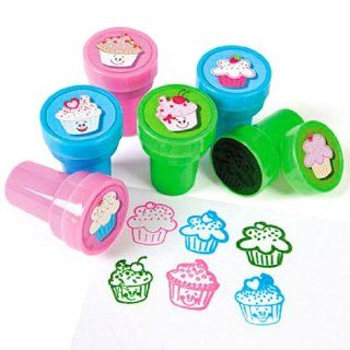 Cute Cupcake Stamps (2 dz) Toys & Games