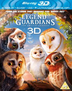 Legend of the Guardians 3D      Blu ray