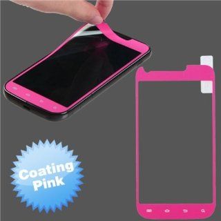 MyBat Samsung T989 Coating Screen Protector   Retail Packaging   Clear/Pink Cell Phones & Accessories