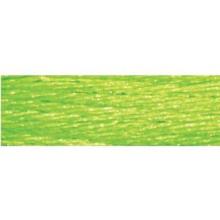 DMC 317W E990 Light Effects Polyster Embroidery Floss, 8.7 Yard, Neon Green