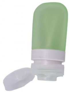 humangear GoToob 1.25 Ounce Travel Bottle, Lime Green, Small (1.25 oz) Clothing