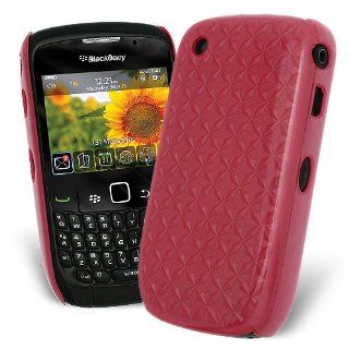 Celicious Pink 3D Gel Back Cover Case for BlackBerry Curve 3G 9300 / Curve 8520  BlackBerry Curve 9300 Case Cover Cell Phones & Accessories