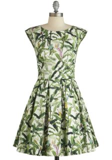 Fluttering Romance Dress in Flora  Mod Retro Vintage Dresses