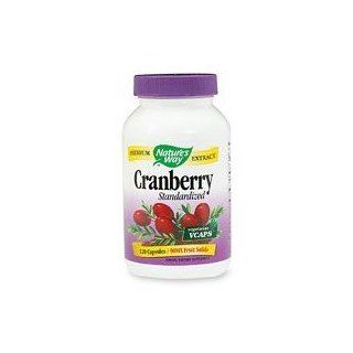 Nature's Way Cranberry Standardized Extract   120 Vegetarian Capsules, 2 Pack Health & Personal Care