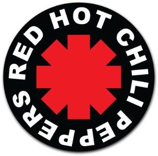 Red Hot Chili Peppers Rock Band Car Bumper Sticker Decal 4"x4" 