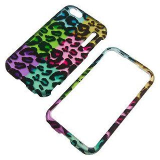 Multi Color Leopard Print Protector Case for Alcatel One Touch OT 995 Cell Phones & Accessories