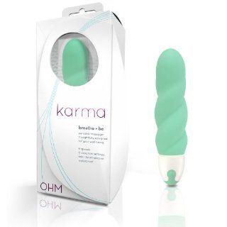 Gift Set of Ohm Karma Mint And Kama Sutra Massage Oil (8oz Sweet Almond) Health & Personal Care