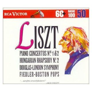 Liszt Piano Concertos Nos. 1 & 2 / Hungarian Rhapsody No. 2 (RCA Victor Basic 100, Vol. 50) Music