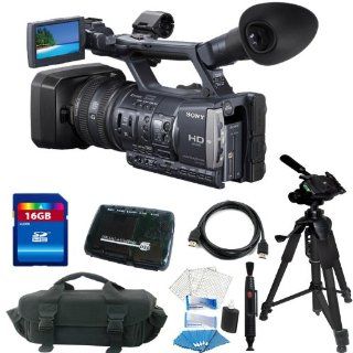 Sony HDR AX2000 HDRAX2000 Handycam camcorder + 16GB Deluxe Accessory Kit  Professional Camcorders  Camera & Photo