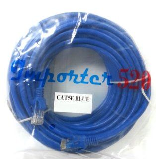 Importer520 BLUE 100FT CAT5 RJ45 PATCH ETHERNET NETWORK CABLE 100' For PC, Mac, Laptop, PS2, PS3, XBox, and XBox 360 to hook up on high speed internet from DSL or Cable internet. Computers & Accessories